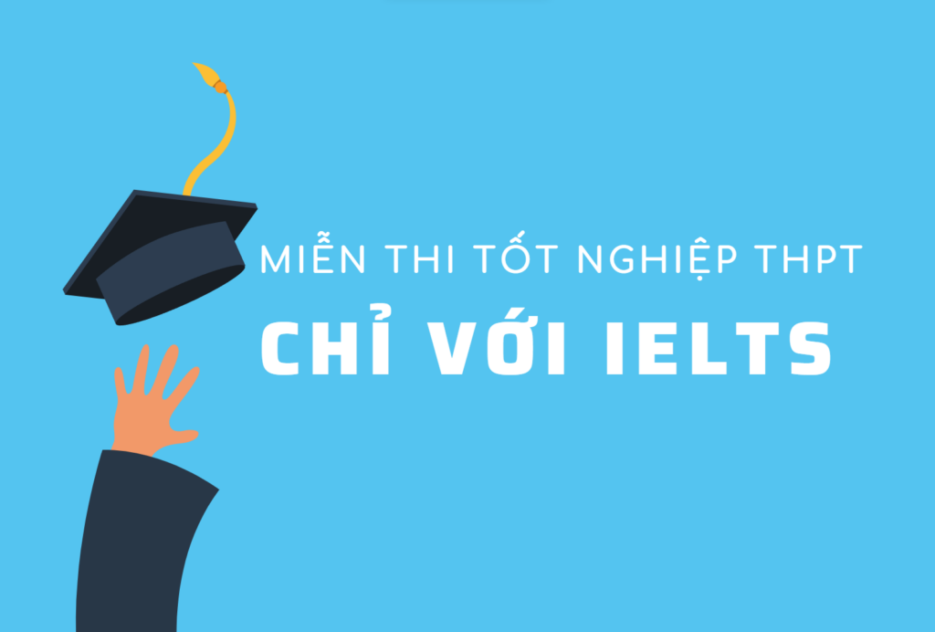 miễn thi tốt nghiệp môn ngoại ngữ nhờ ielts